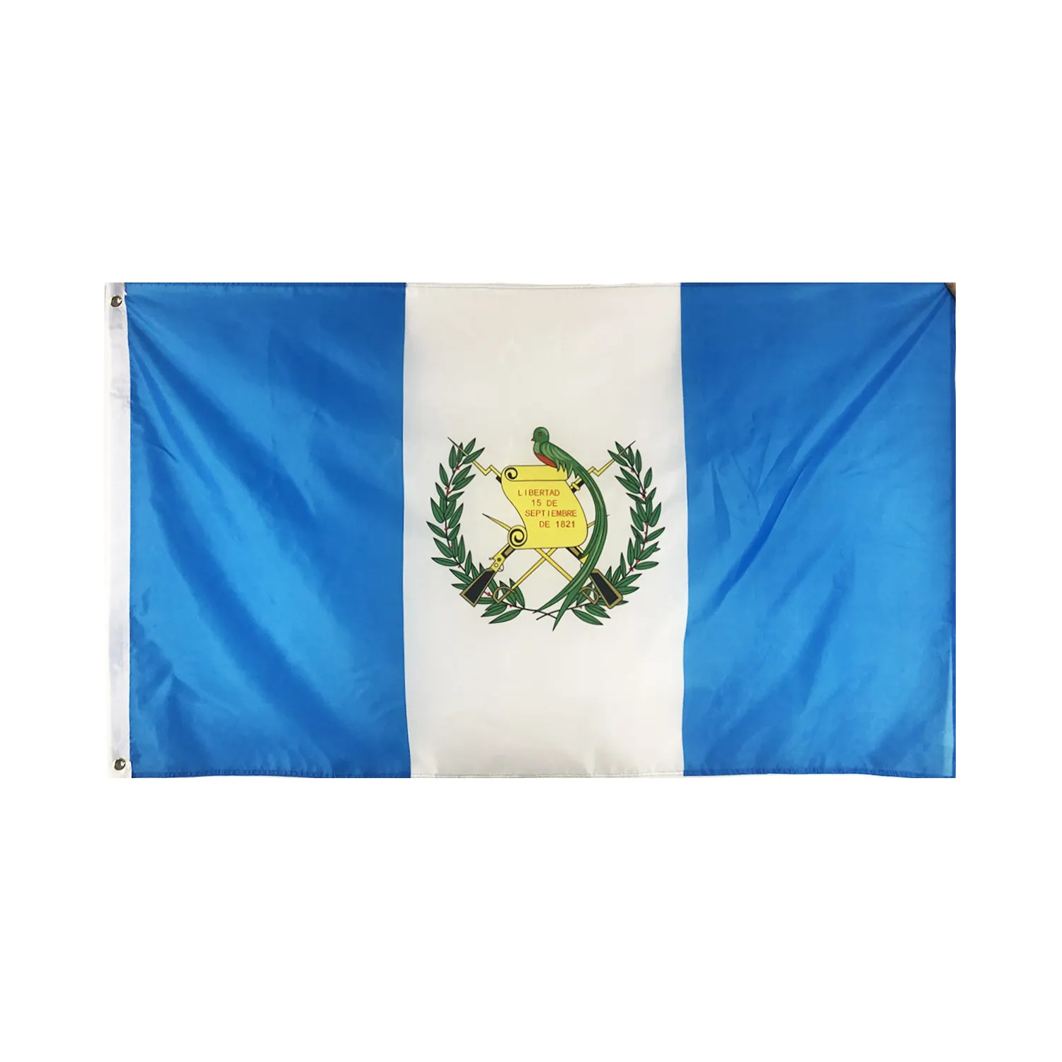 BOLISI कस्टम पदोन्नति सभी CountryReady जहाज करने के लिए पूर्ण मुद्रण चुनाव देश सजावट 3X5 ग्वाटेमाला झंडा
