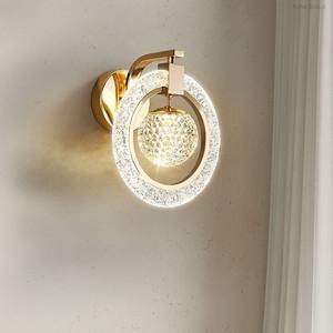 Lámpara de Pared LED de Hierro Moderna y Sencilla con Intensidad Regulable, Alto CRI 90 Ra90, Adecuada para Iluminación de Sala de Estar, Dormitorio y Escaleras - Product Image 2