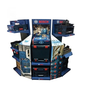 Tùy chỉnh hiện đại nửa Pallet hiển thị đứng thân thiện với môi các tông sóng <span class=keywords><strong>POS</strong></span> merchandiser cho đồ chơi 3CE bán lẻ hiển thị sàn - Product Image 6