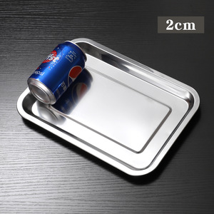 Stainless Steel Rectangular Tray Thickened 304 For Serving Tea Rice <b>Steamer</b> Commercial Use - Product Image 3