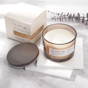 Venta al por mayor 100% velas de aromaterapia de lujo con aroma de coco natural puro Cera vegetal cera de parafina algodón para cera de palma Diwali - Product Image 2