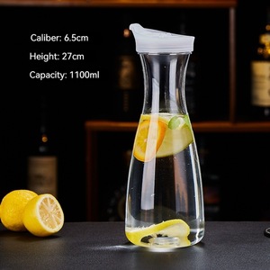 <span class=keywords><strong>Pichet</strong></span> à eau froide en <span class=keywords><strong>plastique</strong></span> de qualité alimentaire, carafe incassable pour cafés, KTV et buffets, facile à nettoyer, compatible lave-vaisselle - Product Image 4