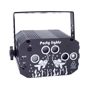 Projecteur LED RGB Magic Ball et Laser Star, Veilleuse à Double Tête DMX512 avec Télécommande pour Fêtes et KTV - Product Image 4