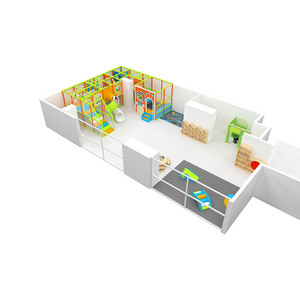 Tobogán de Juego Interior, Trampolín, Piscina de Pelotas, Equipo Comercial para Parques Infantiles, Diversión Familiar, Seguro y Duradero - Product Image 4