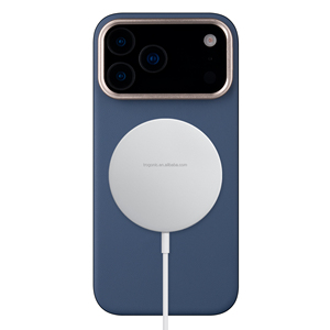 Étui en cuir véritable de luxe pour <span class=keywords><strong>iPhone</strong></span> 18, <span class=keywords><strong>coque</strong></span> antichoc magnétique avec support pliable - Product Image 3
