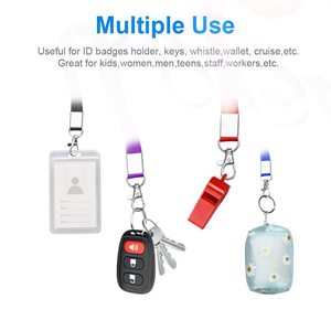 Lanière en polyester à prix abordable pour badges nominatifs, cartes d'étudiant, cartes d'accès, clés, etc. – Accessoire de lanière professionnelle - Product Image 4