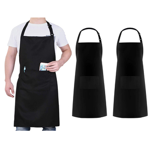 High Quality Wholesale Nail Salon Painting Cafe Apron Custom Printing Stylish Aprons for Chef Kitchen Restaurant