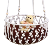 Lit pour chat suspendu de luxe OEM Cave Berceau confortable en coton pour hamac pour chat Panier d'intérieur confortable pour animaux de compagnie Floral Amovible Lavable pour chats