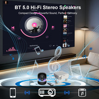 Projecteur portable domestique Vortex 1080P HD Android avec écran LCD, 400 lumens, compatible 4K, garantie 1 an, portée 1-7m, directement de l'usine