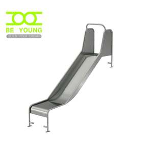 Grande piscine en spirale de fibre de verre, terrain de jeux extérieur, Long <span class=keywords><strong>parc</strong></span> intérieur <span class=keywords><strong>avec</strong></span> diapositives d'eau et bac à roulettes en acier inoxydable - Product Image 3