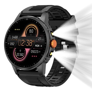 Smartwatch TFT a schermo rotondo 2026 LV5 con doppia torcia per chiamate <span class=keywords><strong>e</strong></span> sport, impermeabile con ricarica magnetica - Product Image 5