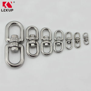 Fournisseur chinois de quincaillerie de rigging : Émerillons pour œillets et crochets, Émerillons d'ancrage à double extrémité, Émerillons de chaîne en acier inoxydable - Product Image 4