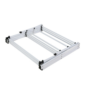 Séchoir à linge pliable minimaliste en métal, portable, pour la maison, la chambre et le balcon - Product Image 2