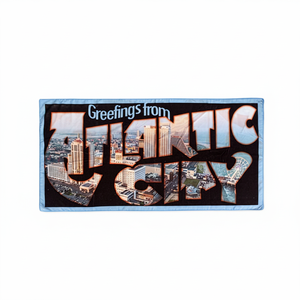 Serviette de plage en peluche personnalisée 30x60 pouces, séchage rapide, design logo Atlantic City, 48 pièces/lot, impression par sublimation de luxe, modèle 79269 - Product Image 2