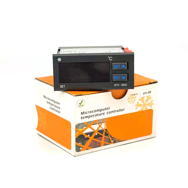 STC-300 Digital Temperature Controller with Sensor Cooling Compressor Delay Alarming for Refrigeration Freezer