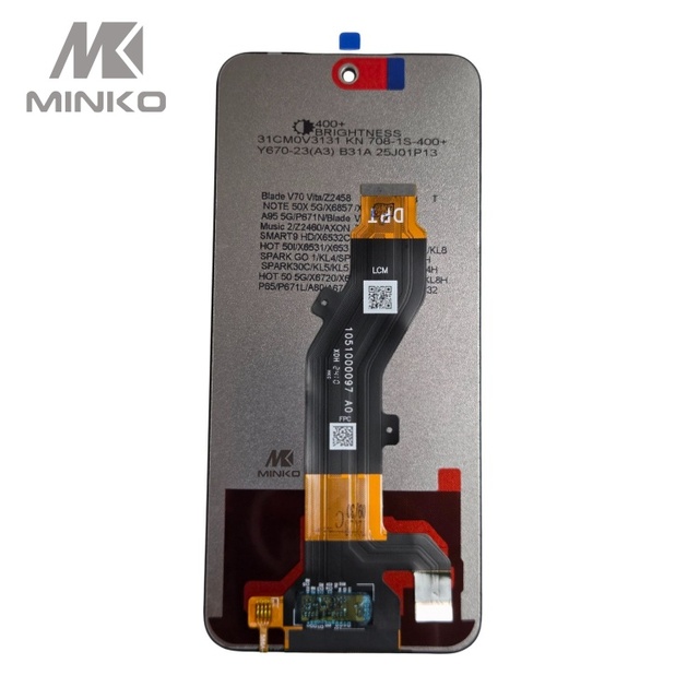 TFT Screen Replacement 6.67" for Tecno KL4,SPARK GO 1S,KL4H,SPARK 30C,KL5,KL5 N,POP 9,KL4H,HOT 50 5G,X6720