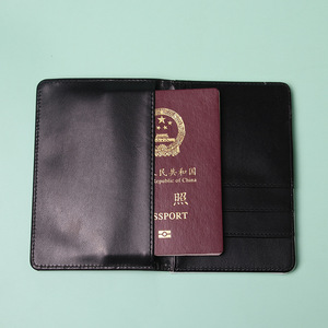 Portafoglio in finta pelle a sublimazione Lancoda porta carta passaporto per regali promozionali e aziendali - Product Image 4