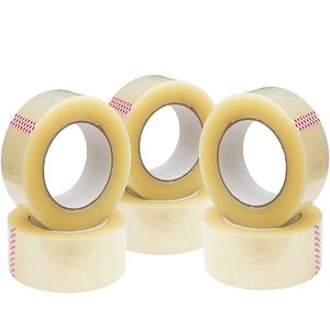 Ruban adhésif transparent 48 mm x 66 m avec impression « Fragile » pour emballage de cartons et expédition express - Product Image 3