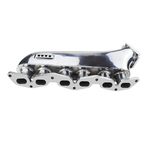 Collecteur d'admission en aluminium poli Poyracing 90 mm pour Toyota Supra 1JZGTE 1JZ JZ30 Turbo - Product Image 3
