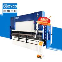 ZYCO Conception Unique Support Technique Vidéo Cintreuse à Tôle Presse Plieuse 2500 Presse Plieuse Hydraulique 300 t Avec Vente Directe Usine