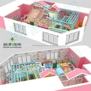 Dream personalizado tobogán de madera interactivo Smash Ball juego arena piscina trampolín patio de recreo interior para Malasia <span class=keywords><strong>Estana</strong></span> Kids Studio - Product Image 5