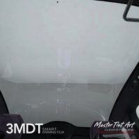 Película Inteligente para Ventanas de Auto 3MDT PW85 Astrace, con Atenuación Eléctrica, Protección UV 100%, Autoregenerable, para Techo Solar Xiaomi SU7, 2 Años de Garantía