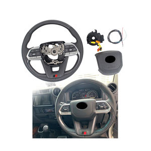 Housse de <span class=keywords><strong>volant</strong></span> Maictop en fibre de carbone pour Toyota <span class=keywords><strong>Land</strong></span> <span class=keywords><strong>Cruiser</strong></span> 70 Series Accessoires GR Compatible avec les modèles LC70 LC76 LC79 - Product Image 4