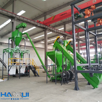 Machine de recyclage des déchets plastiques, broyeurs de bouteilles en plastique, ligne de recyclage du plastique PET