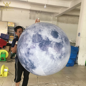 Khinh khí cầu Trái Đất khổng lồ 3m, quả địa cầu Trái Đất bơm hơi, hành tinh bơm hơi - Product Image 5