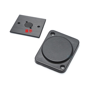 แผ่นปิดแผงโลหะแบบ D ขนาด 86x86x10 มม. สำหรับแผงเชื่อมต่อเครือข่าย - Product Image 1