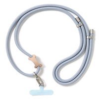 Nouveau cordon pour téléphone portable, style bandoulière ou sac à dos, en polyester de 7 mm, anti-perte et anti-chute pour l'extérieur, accessoire cadeau promotionnel