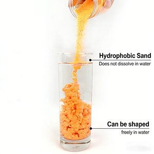 Sable Hydrophobe Incroyable, Jouet Scientifique DIY Étanche, Non Toxique, Jeu Sensoriel pour Enfants de 5 à 7 Ans, Certifié CPC CE - Product Image 3