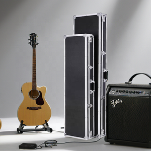<span class=keywords><strong>Guitare</strong></span> basse professionnelle en aluminium EVA résistante aux chocs et étui de vol pour roue de clavier Roland <span class=keywords><strong>Yamaha</strong></span> étui de transport en alliage - Product Image 4