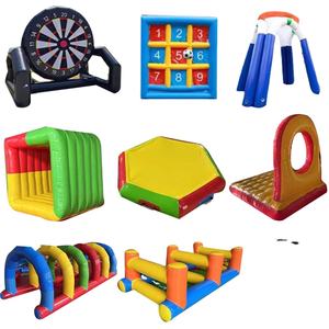 <span class=keywords><strong>Team</strong></span> <span class=keywords><strong>Building</strong></span> Activities Running Challenge Inflatable Tubes e Balls Knockout Game para escola/empresa - Product Image 4