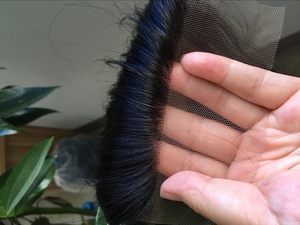 Cierre de Encaje de Cabello Humano 66, Color Natural para Mujeres, la Mejor Calidad, 44 55, Paquetes de Cabello Brasileño de Visón, Negro Natural - Product Image 6