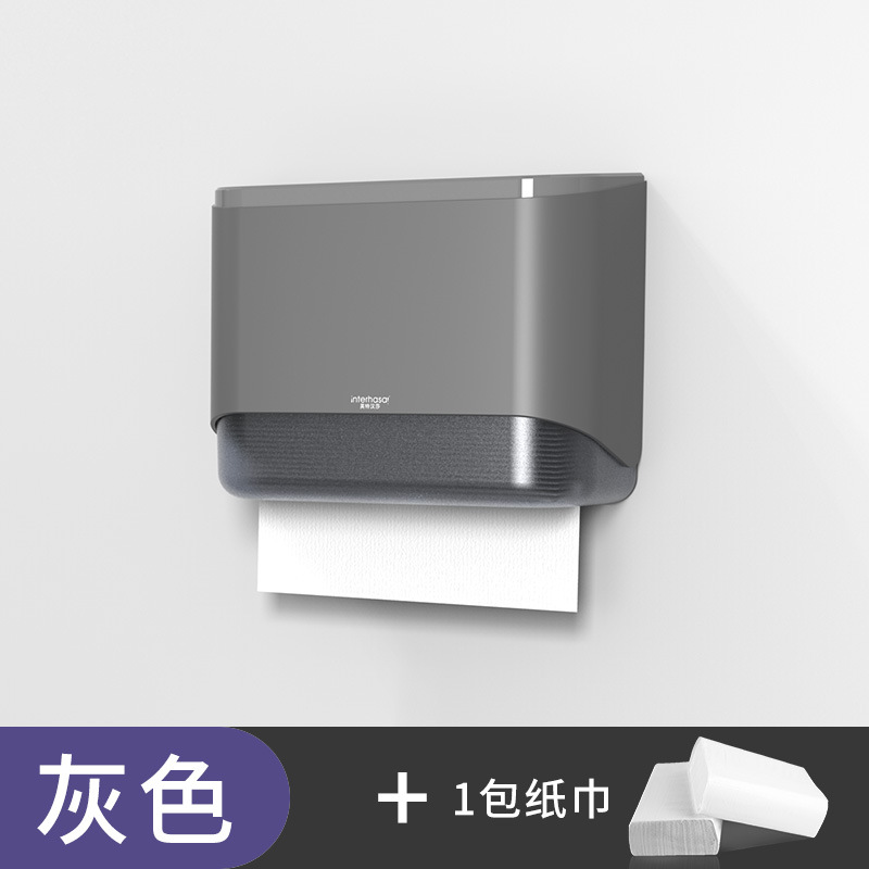 Gray * No-drill pack of tissues