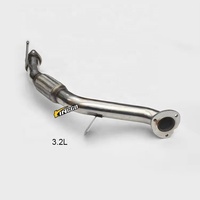 4x4 accessoires système d'échappement Performance tuyau de descente d'échappement pour Ford RANGER 2.2 / RANGER 3.2 2012-2021