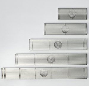 Rejilla de ducha lineal larga, desagüe de suelo rectangular de acero inoxidable, inodoro, cocina, baño, Venta caliente - Product Image 1