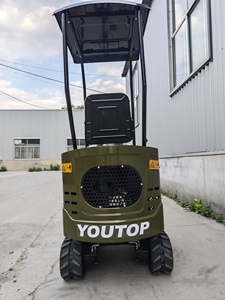 Mini-excavatrice 1 tonne à bas prix avec bras pivotant et godet, directement de l'usine, à vendre - Product Image 3