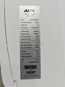 1ton 12000 Btu R32 Tropical Air Conditioner Wall <b>Split</b> for Household & Hotel Use <b>Mini</b> Smart Wifi A+++ - Product Image 2