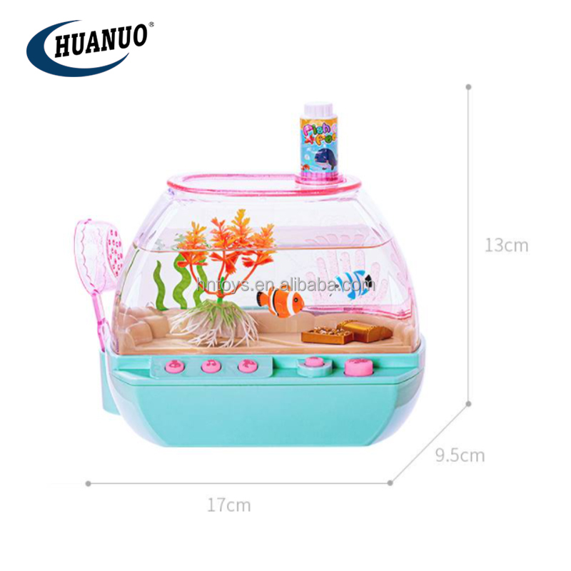 新作 子供用おもちゃ 水槽セット 音楽付き水族館 魚型