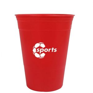 Gobelets de bière pong personnalisés en plastique 16 oz/500 ml avec logo, écologiques, pour fêtes, clubs, mariages, festivals, stades, lavables au lave-vaisselle, gobelets de voyage - Product Image 2