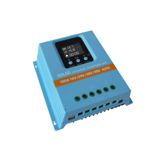 Trung Quốc Nhà cung cấp tự động công nhận 48/36/24/12V 100 80 60 ampere năng lượng mặt trời sạc điều khiển <span class=keywords><strong>LCD</strong></span> hiển thị kép USB PWM loại - Product Image 1