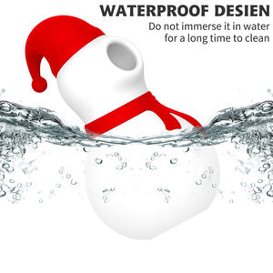 Vibrador de Succión con Forma de Muñeco de Nieve de 10 Frecuencias, Recargable por USB, de Silicona con Sensación Real al Tacto, Estimulador de Clítoris para Mujeres - Product Image 6