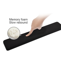Nouveau coussin de clavier personnalisé en mousse à mémoire de forme souple avec repose-poignet et tapis de souris