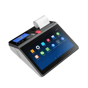 POS Factory 11.6 Inch Windows Android Touch Screen Electronic Mini Cash Register Point Of Sale Systems Pos With Printer