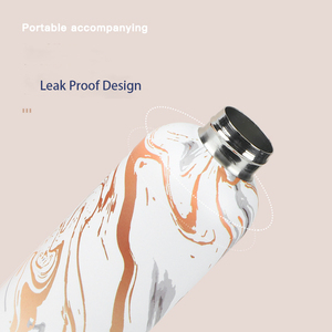 Nuevas Botellas y Termos Deportivos Portátiles de Acero Inoxidable 304, Estilo Moderno, Boca Pequeña, con Diseño Floral - Product Image 5