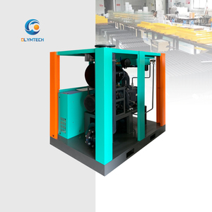 Bomba de vácuo industrial de alta pressão do ventilador do ar do parafuso Oil-Free com o inversor PM Motor AC Power Core Components Bearing - Product Image 5