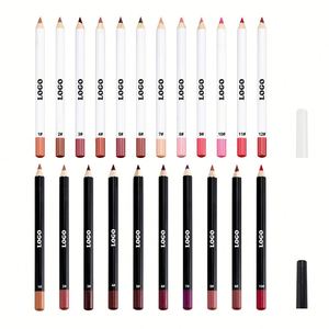 Crayon à lèvres mat vegan haute pigmentation, imperméable, 22 couleurs, marque privée Ulikeke, vente en gros personnalisée - Product Image 4
