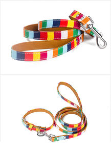 レザーペットメタルカラー調整可能なスタッズ付き猫襟スパイク付きリベット弾丸リーシュ犬用バックルカラー - Product Image 5